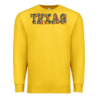 Lemon texas serape sunflower Premium Sweatshirt - AdoDesignShop