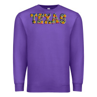 Purple texas serape sunflower Premium Sweatshirt - AdoDesignShop