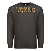 Smoke texas serape sunflower Premium Sweatshirt - AdoDesignShop