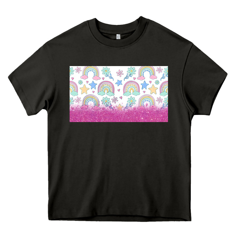 Doodle Doodle Rainbow Heavy Core Tee by TumblerDesignByShophia | Teevron