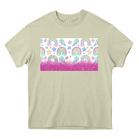 Mossy doodle doodle rainbow Heavy Core Tee - TumblerDesignByShophia