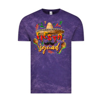 Cloud Purple Fiesta squad Vintage Tee - FaDigitalArtStudio