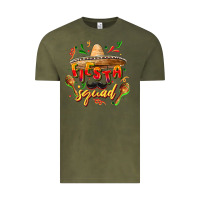 Vintage Olive Fiesta squad Vintage Tee - FaDigitalArtStudio