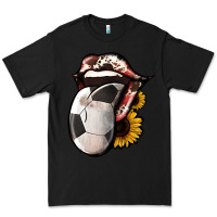 Black Soccer Tongue Premium Tee - Jasminsmagicworld