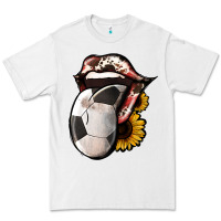 White Soccer Tongue Premium Tee - Jasminsmagicworld