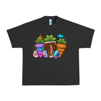 Pigment Black Football Easter sports carrots Urban Heavy Tee - OliviaCreatesArt