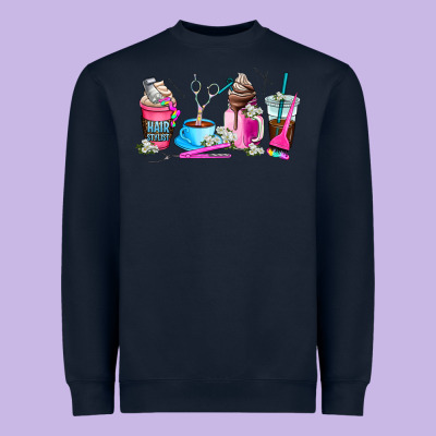 Hair Stylist Coffee Cup Heavyweight Sweatshirt Designed By Adodesignshop