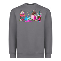 Storm hair stylist coffee cup Heavyweight Sweatshirt - AdoDesignShop