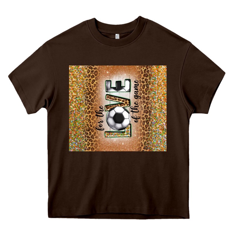 For The Love Of The Game With Soccer Tumbler Tbs Heavy Core Tee by TumblerDesignByShophia | Teevron