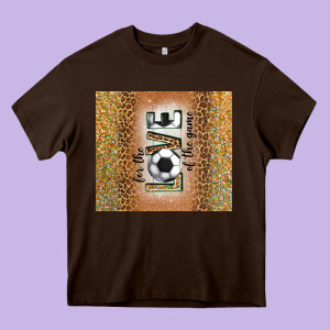 For The Love Of The Game With Soccer Tumbler Tbs Heavy Core Tee Designed By Tumblerdesignbyshophia