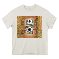 Cream for the love of the game with soccer tumbler tbs Heavy Core Tee - TumblerDesignByShophia