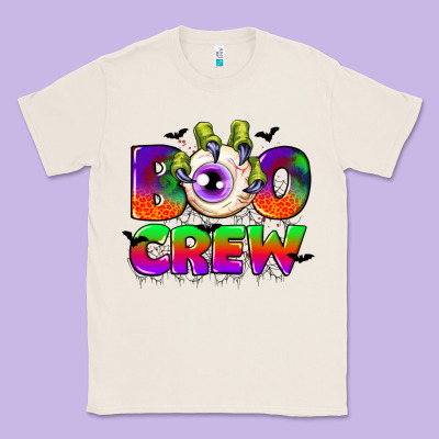 Boo Crew Classic Tee Designed By Cowgirlartshop