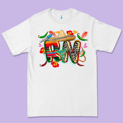 Cinco De Mayo Rn Premium Tee Designed By Cowgirlartshop