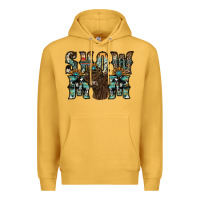 Mustard show mom highland cow Premium Hoodie - SublimationCraftShop