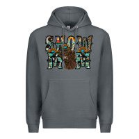 Rock show mom highland cow Premium Hoodie - SublimationCraftShop