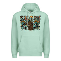 Seafoam show mom highland cow Premium Hoodie - SublimationCraftShop