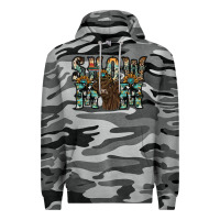 Slate Camo show mom highland cow Premium Hoodie - SublimationCraftShop