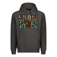 Smoke show mom highland cow Premium Hoodie - SublimationCraftShop
