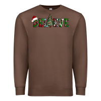 Chestnut believe Christmas tree Premium Sweatshirt - AdoDesignShop