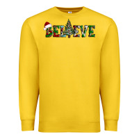 Lemon believe Christmas tree Premium Sweatshirt - AdoDesignShop