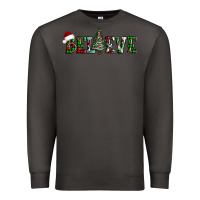 Smoke believe Christmas tree Premium Sweatshirt - AdoDesignShop