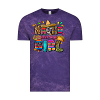 Cloud Purple Nacho average girl Vintage Tee - FaDigitalArtStudio
