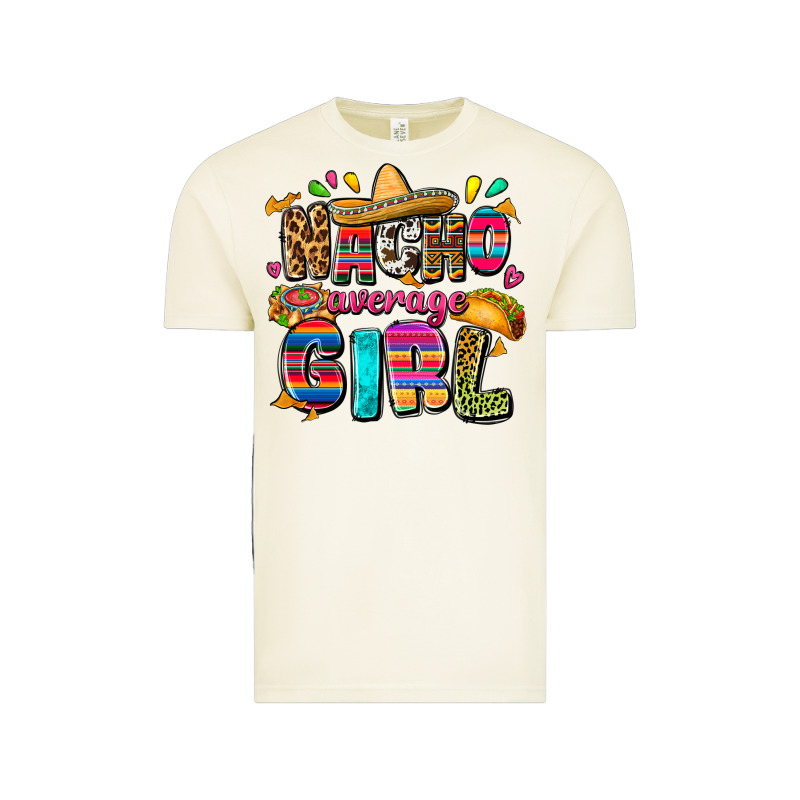 Nacho Average Girl Vintage Tee by FaDigitalArtStudio | Teevron