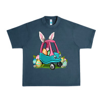 Midnight Navy Easter toddler car Urban Heavy Tee - OliviaCreatesArt