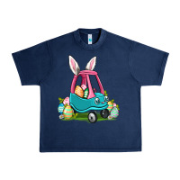 Navy Easter toddler car Urban Heavy Tee - OliviaCreatesArt