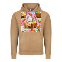 Vintage Camel Easter Bunny With Hamper Seamless Pattern Vintage Hoodie - BundleAndBundleShop