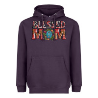 Plum blessed mom christmas Heavyweight Hoodie - AdoDesignShop