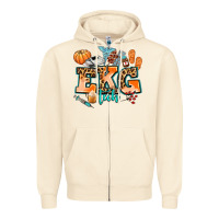 Sandshell ekg tech fall Zipper Hoodie - AdoDesignShop