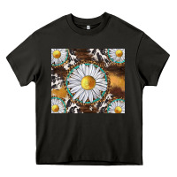 Asphalt western daisy and cowhide tumbler tbs Heavy Core Tee - TumblerDesignByShophia