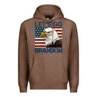 Chestnut american bald eagle let's go brandon Premium Hoodie - Jasminsmagicworld
