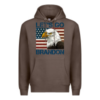 Coffee american bald eagle let's go brandon Premium Hoodie - Jasminsmagicworld