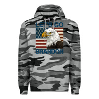 Slate Camo american bald eagle let's go brandon Premium Hoodie - Jasminsmagicworld