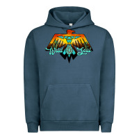 Pigment Midnight Navy thunderbird wild soul Urban Hoodie - JahusDesignShop