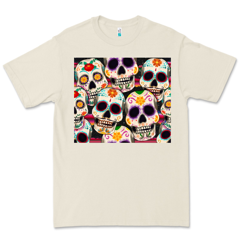 Cinco De Mayo Skull Premium Tee by CowGirlArtShop | Teevron