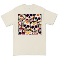Bone cinco de mayo skull Premium Tee - CowGirlArtShop