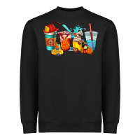 Black firefighter coffee cups Heavyweight Sweatshirt - AdoDesignShop