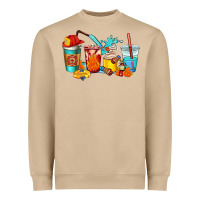 Mushroom firefighter coffee cups Heavyweight Sweatshirt - AdoDesignShop