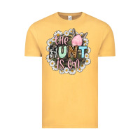 Vintage Mustard Easter Day The hunt is on Vintage Tee - OliviaCreatesArt