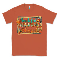 Copper thankful grateful blessed Classic Tee - CowGirlArtShop