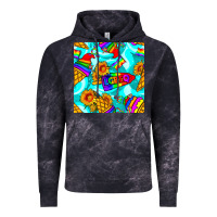 Cloud Black Pride lgbtq ice cream and sunflowers seamless Vintage Hoodie - BundleAndBundleShop