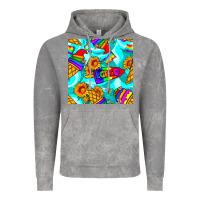 Cloud Rock Pride lgbtq ice cream and sunflowers seamless Vintage Hoodie - BundleAndBundleShop