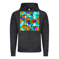 Vintage Black Pride lgbtq ice cream and sunflowers seamless Vintage Hoodie - BundleAndBundleShop