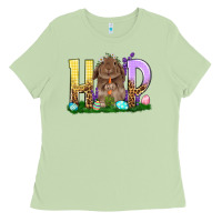 Matcha Hop Rabbit Easter Day Ladies Tee - HowdyJamesFarm