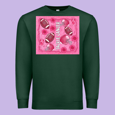 Tackle Cancer Premium Sweatshirt Designed By Adodesignshop