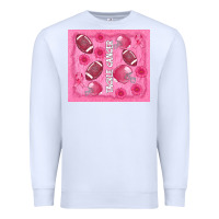 White tackle cancer Premium Sweatshirt - AdoDesignShop