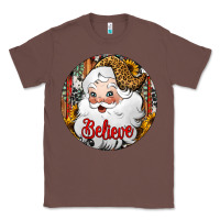Chestnut believe Santa Claus Christmas Classic Tee - Jasminsmagicworld